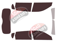 Kit film teinté Changan CS35 (1) Plus 5 portes (depuis 2019)