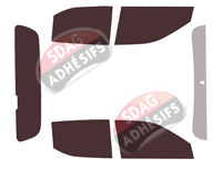 Kit film teinté Changan F70 (1) Pick-up 4 portes (depuis 2019)