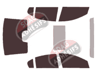 Kit film teinté Holden Commodore (4) Berline 4 portes (2013 - 2017)