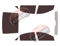 Kit film teinté Holden Caprice Berline 4 portes (2006 - 2017) Kit film teinté Holden Caprice Berline 4 portes (2006 - 2017)