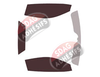 Kit film teinté Chevrolet Corvette (8) C8 Cabriolet 2 portes (depuis 2020) Kit film teinté Chevrolet Corvette (8) C8 Cabriolet 2 portes (depuis 2020)