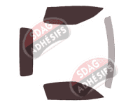 Kit film teinté Chevrolet Corvette (7) C7 Cabriolet 2 portes (2014 - 2020) Kit film teinté Chevrolet Corvette (7) C7 Cabriolet 2 portes (2014 - 2020)