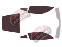 Kit film teinté Chevrolet Corvette (7) C7 Coupe 3 portes (2013 - 2020)
