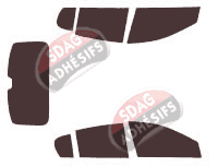 Kit film teinté Chevrolet Cruze (1) 5 portes (2011 - 2018)