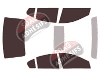 Kit film teinté Chevrolet Cruze (1) Berline 4 portes (2008 - 2011)