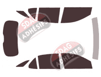 Kit film teinté Chevrolet Equinox (3) 5 portes (2017 - 2023)