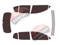 Kit film teinté Chevrolet Equinox (4) EV 5 portes (depuis 2024) Kit film teinté Chevrolet Equinox (4) EV 5 portes (depuis 2024)