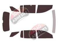 Kit film teinté Chevrolet Traverse (3) 5 portes (depuis 2024)