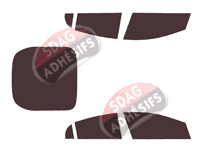 Kit film teinté Chevrolet Volt (2) 5 portes (2016 - 2020)