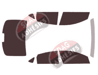 Kit film teinté Chrysler 200 (2) Berline 4 portes (2014 - 2017)