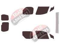 Kit film teinté Peugeot Partner (2) Utilitaire 5 portes (2008 - 2018) Kit film teinté Peugeot Partner (2) Utilitaire 5 portes (2008 - 2018)