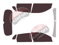 Kit film teinté Peugeot 4008 5 portes (2012 - 2017)