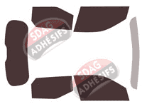 Kit film teinté Ds DS3 (2) Crossback 5 portes (depuis 2019) Kit film teinté Ds DS3 (2) Crossback 5 portes (depuis 2019)