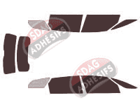 Kit film teinté Ds DS5 5 portes (2011 - 2018) Kit film teinté Ds DS5 5 portes (2011 - 2018)