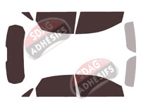 Kit film teinté Ds DS7 (1) 5 portes (depuis 2017) Kit film teinté Ds DS7 (1) 5 portes (depuis 2017)