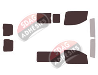 Kit film teinté Opel Vivaro (C) Standard / Long Utilitaire 5/6 portes (depuis 2019) Kit film teinté Opel Vivaro (C) Standard / Long Utilitaire 5/6 portes (depuis 2019)