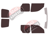 Kit film teinté Peugeot Partner (1) Utilitaire 6 portes (1996 - 2008) Kit film teinté Peugeot Partner (1) Utilitaire 6 portes (1996 - 2008)