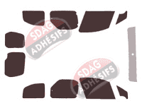 Kit film teinté Peugeot Partner (2) 5 portes (2008 - 2018) Kit film teinté Peugeot Partner (2) 5 portes (2008 - 2018)