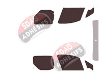 Kit film teinté Peugeot Partner (2) Utilitaire 4/5 portes (2008 - 2018) Kit film teinté Peugeot Partner (2) Utilitaire 4/5 portes (2008 - 2018)