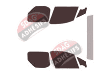 Kit film teinté Peugeot Partner (2) Utilitaire 3/4 portes (2008 - 2018) Kit film teinté Peugeot Partner (2) Utilitaire 3/4 portes (2008 - 2018)