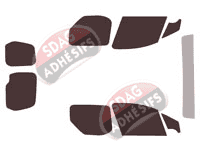 Kit film teinté Peugeot Partner (2) Utilitaire 4 portes (2008 - 2018) Kit film teinté Peugeot Partner (2) Utilitaire 4 portes (2008 - 2018)