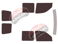 Kit film teinté Citroën Berlingo (1) Utilitaire 4 portes (1996 - 2008) Kit film teinté Citroën Berlingo (1) Utilitaire 4 portes (1996 - 2008)