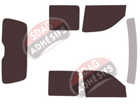 Kit film teinté Citroën Berlingo (1) Utilitaire 3 portes (1996 - 2008) Kit film teinté Citroën Berlingo (1) Utilitaire 3 portes (1996 - 2008)