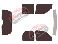 Kit film teinté Peugeot Partner (1) Utilitaire 4 portes (1996 - 2008) Kit film teinté Peugeot Partner (1) Utilitaire 4 portes (1996 - 2008)