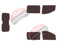 Kit film teinté Peugeot Expert (2) Utilitaire 4 portes (2007 - 2017) Kit film teinté Peugeot Expert (2) Utilitaire 4 portes (2007 - 2017)