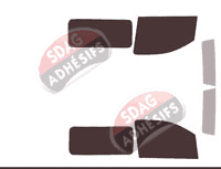 Kit film teinté Opel Vivaro (C) Standard / Long Utilitaire 5/6 portes (depuis 2019) Kit film teinté Opel Vivaro (C) Standard / Long Utilitaire 5/6 portes (depuis 2019)
