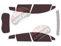 Kit film teinté Renault Clio (4) Estate Break 5 portes (2012 - 2020) Kit film teinté Renault Clio (4) Estate Break 5 portes (2012 - 2020)