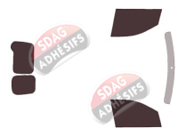 Kit film teinté Renault Express (2) Van Utilitaire 5 portes (depuis 2021)