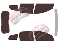 Kit film teinté Renault Duster (2) 5 portes (2018 - 2024)