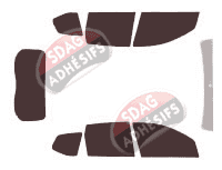 Kit film teinté Dacia Duster (1) 5 portes (2010 - 2017) Kit film teinté Dacia Duster (1) 5 portes (2010 - 2017)