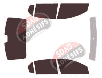 Kit film teinté Dacia Logan (2) Berline 4 portes (2013 - 2022)