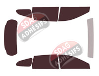 Kit film teinté Daihatsu Terios (3) 5 portes (depuis 2018) Kit film teinté Daihatsu Terios (3) 5 portes (depuis 2018)