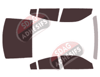 Kit film teinté Dodge Charger (7) Berline 4 portes (2015 - 2024)