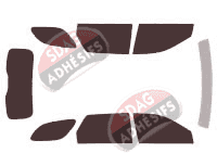 Kit film teinté Dodge Durango (3) 5 portes (2011 - 2023)