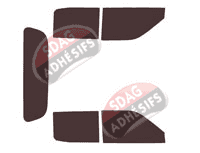 Kit film teinté Dongfeng Rich (1) Pick-up 4 portes (depuis 2019)