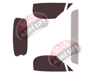 Kit film teinté Fiat 124 Spider Cabriolet 2 portes (2015 - 2019)