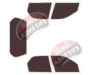 Kit film teinté Fiat Palio (2) 5 portes (2009 - 2018)