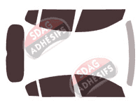 Kit film teinté Fiat Tipo (3) 5 portes (depuis 2015)