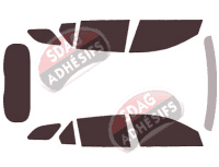 Kit film teinté Fiat Tipo (3) Station Wagon Break 5 portes (depuis 2015)