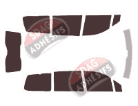Kit film teinté Peugeot 807 5 portes (2002 - 2011)