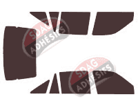 Kit film teinté Daewoo Nexia 5 portes (1995 - 1999)