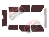 Kit film teinté Ford Bronco (6) Long 5 portes (depuis 2021)