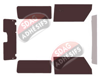 Kit film teinté Ford Bronco (6) 3 portes (depuis 2021)