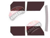 Kit film teinté Ford Bronco (6) Hard Top 4 portes (depuis 2021)