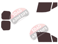 Kit film teinté Ford Connect (2) Court Ou Long Utilitaire 4 portes (2014 - 2024)