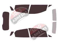 Kit film teinté Ford EcoSport (1) 5 portes (2012 - 2022)